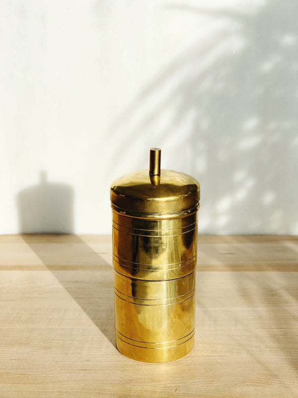 South Indian Brass Coffee Filter