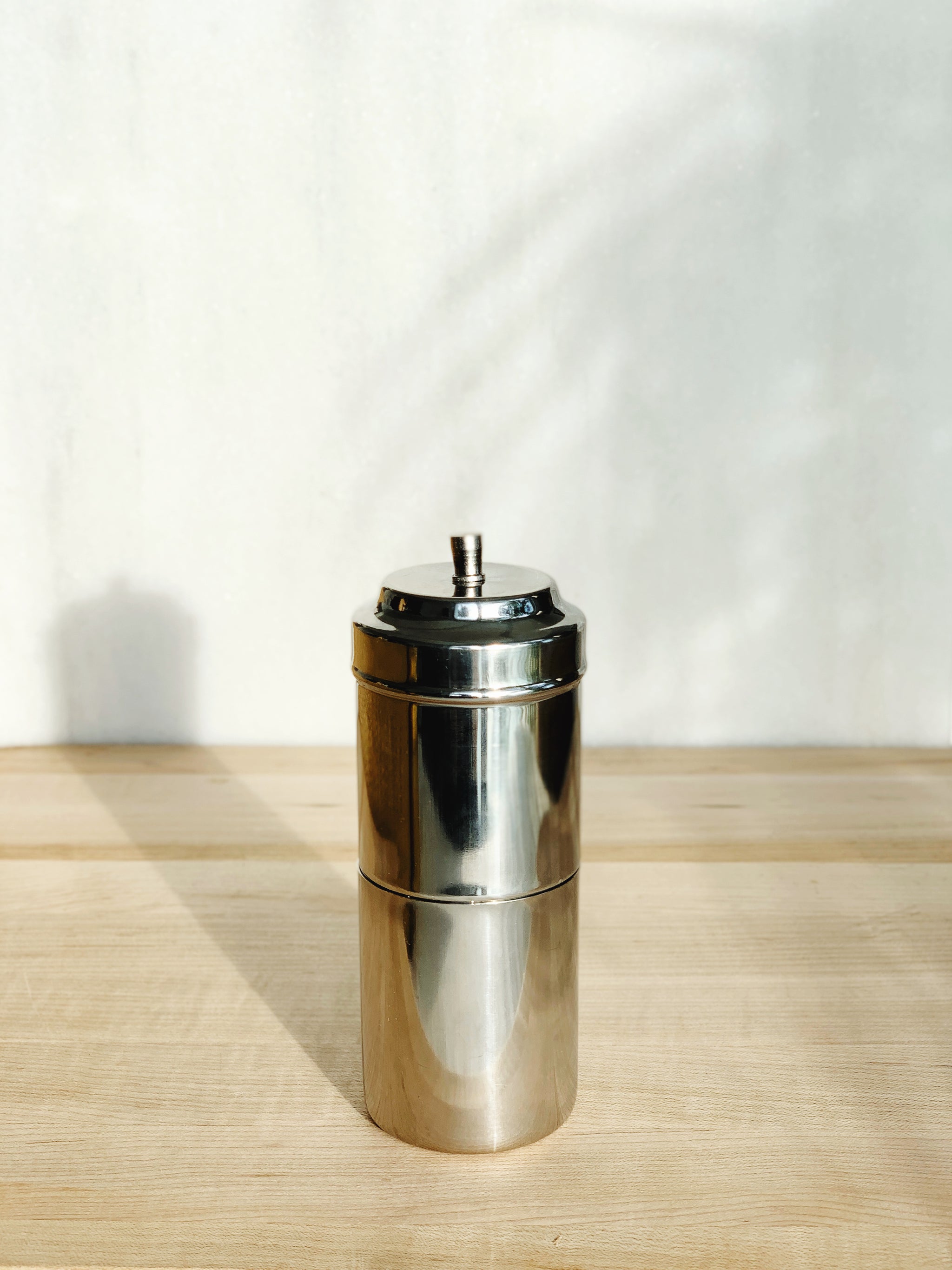 South Indian Stainless Steel Coffee Filter Ministry of Kaapi