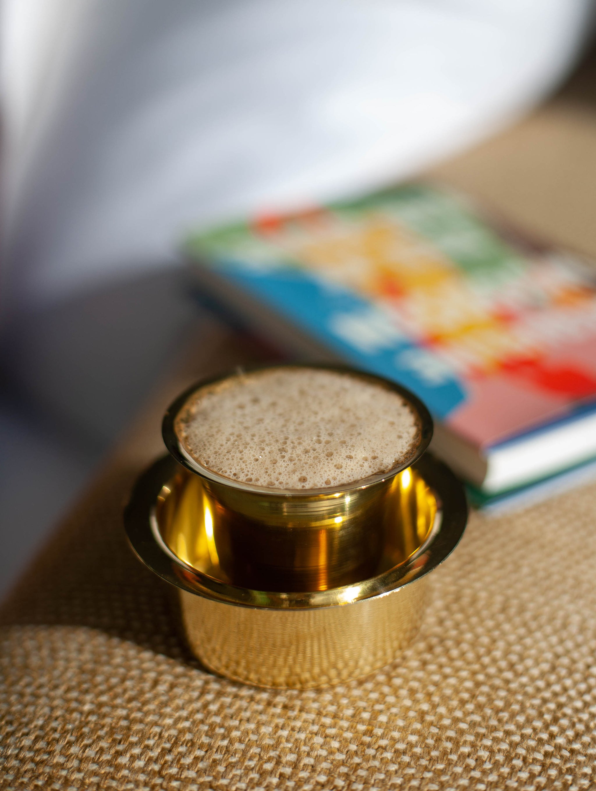 South Indian Brass Dabra Tumbler