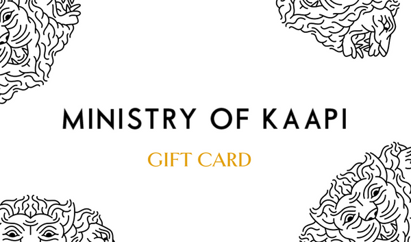 Ministry of Kaapi Gift Card